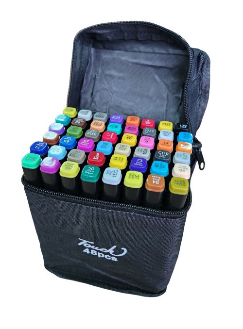 CANETA MARCADORA PONTA DUPLA MARCA:X-CELL MOD.XC-CAN-48 - a partir