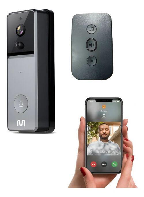 Vídeo Porteiro Wi-Fi Full HD SE237 com Visão Noturna Multi - a partir ...