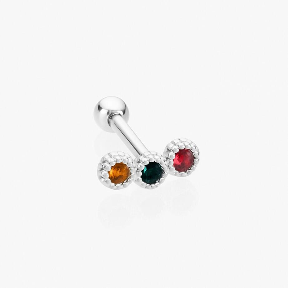 Piercing Red Color Piercing de Furo - Colors - a partir de R$24,32