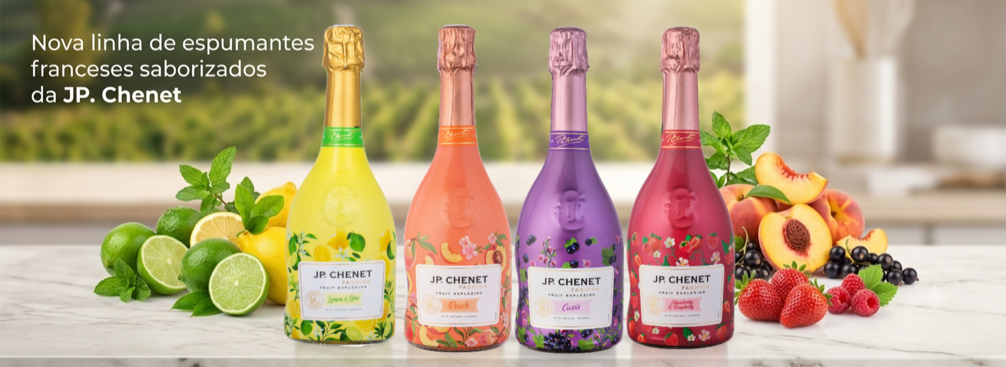 Comprar Espumante J.P. Chenet Fashion Strawberry Raspberry 750ml