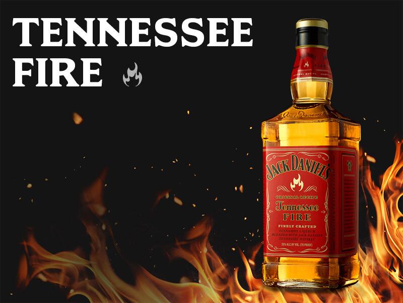 ウイスキー Jack Daniel's Tennessee Fire 1,000ml Whisky Jack Daniels Tennessee Fire 1l | Mercantil Atacado