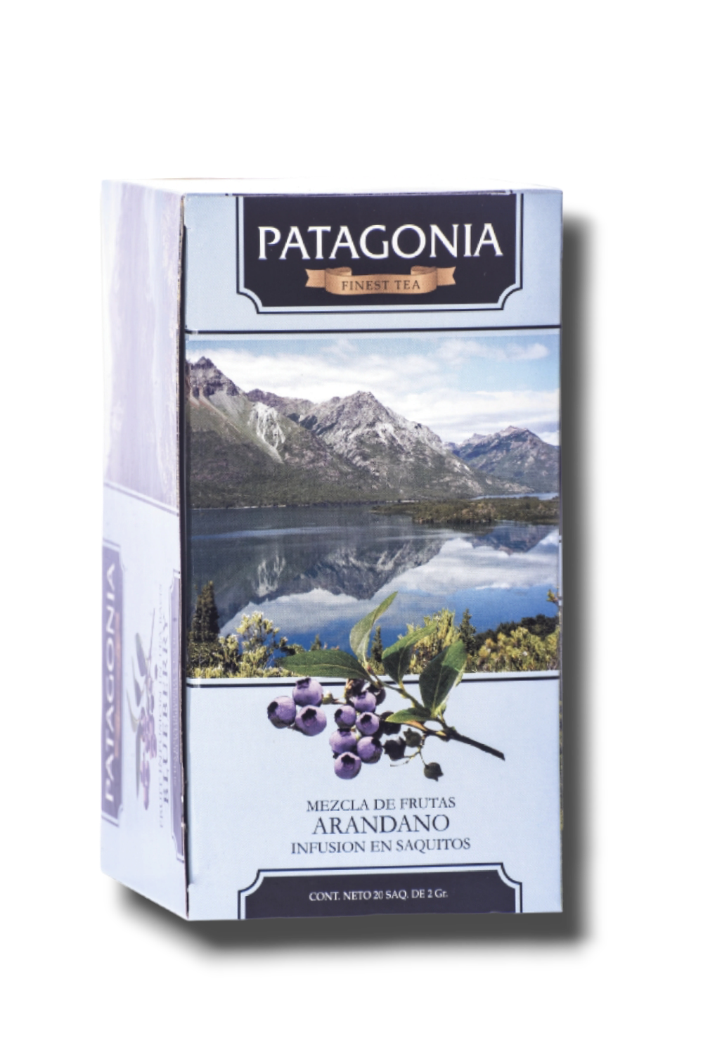 Comprar Chá Tipo Premium em Saquinhos Patagônia - Sabor Blueberry