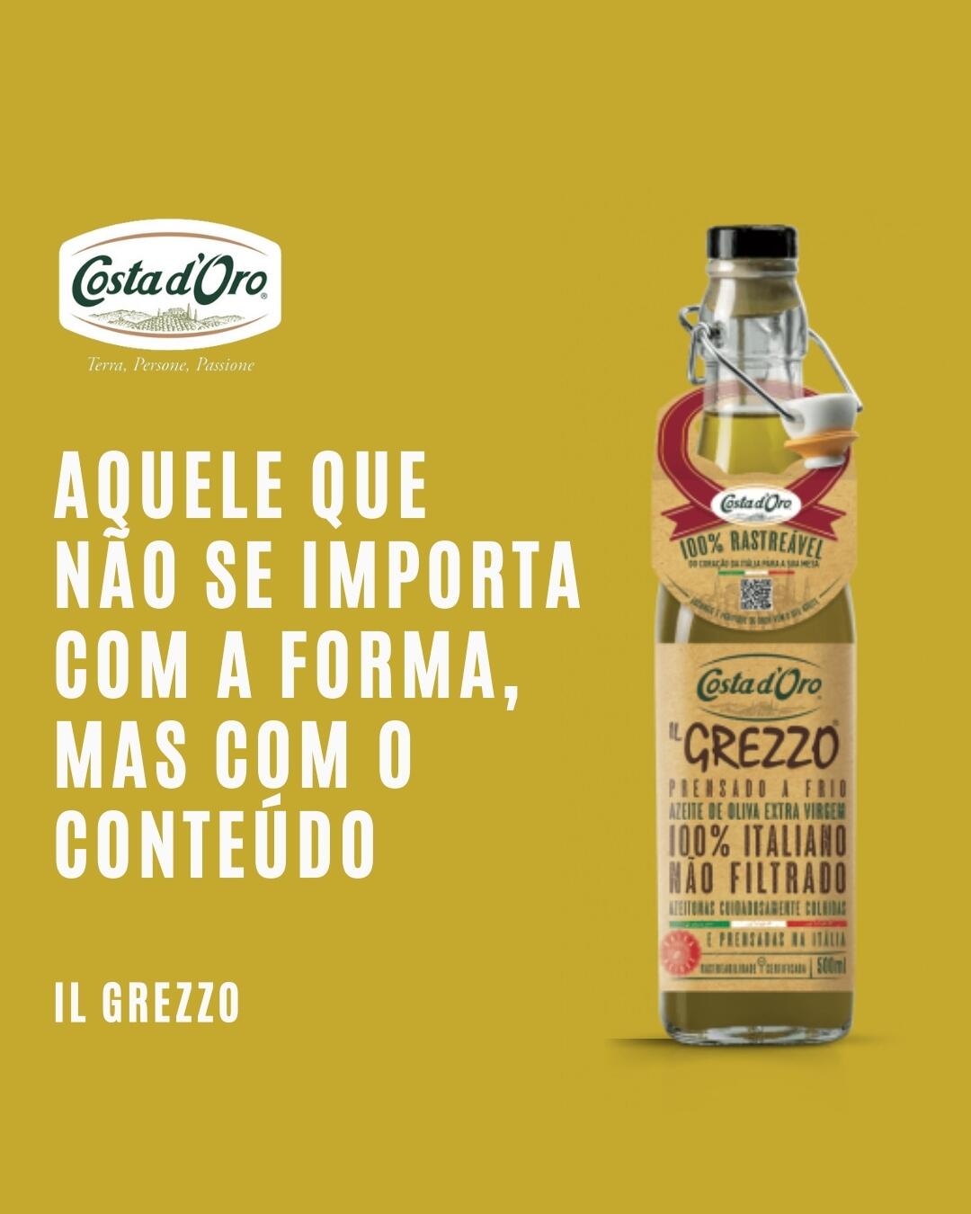 Comprar Azeite de Oliva Italiano Costa d'Oro Il Grezzo Unfiltered