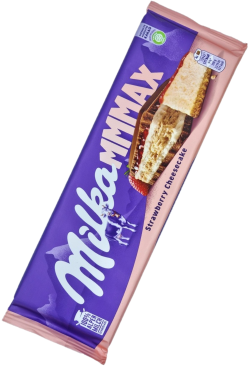 ミルク Comprar Chocolate Milka MMMAX Strawberry Cheesecake - 270gr