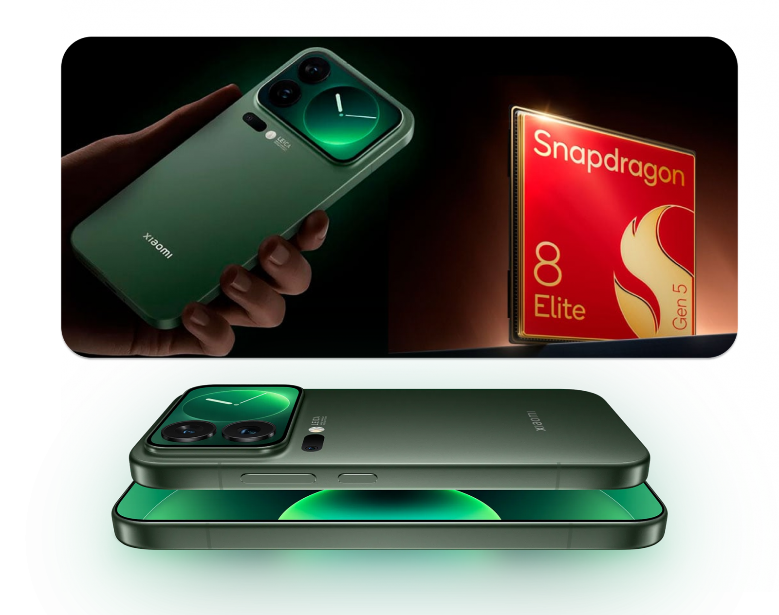 Comprar Celular Xiaomi 17 Pro Max - Forest Green - 512GB/16GB