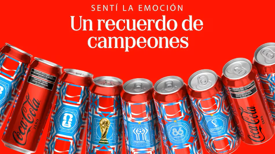 Comprar Refrigerante Coca-Cola Argentina Edição Colecionável Copa