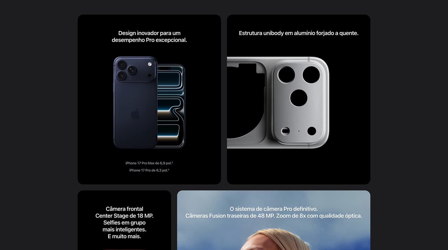 Comprar Celular Apple iPhone 17 Pro Max - Laranja - Importados