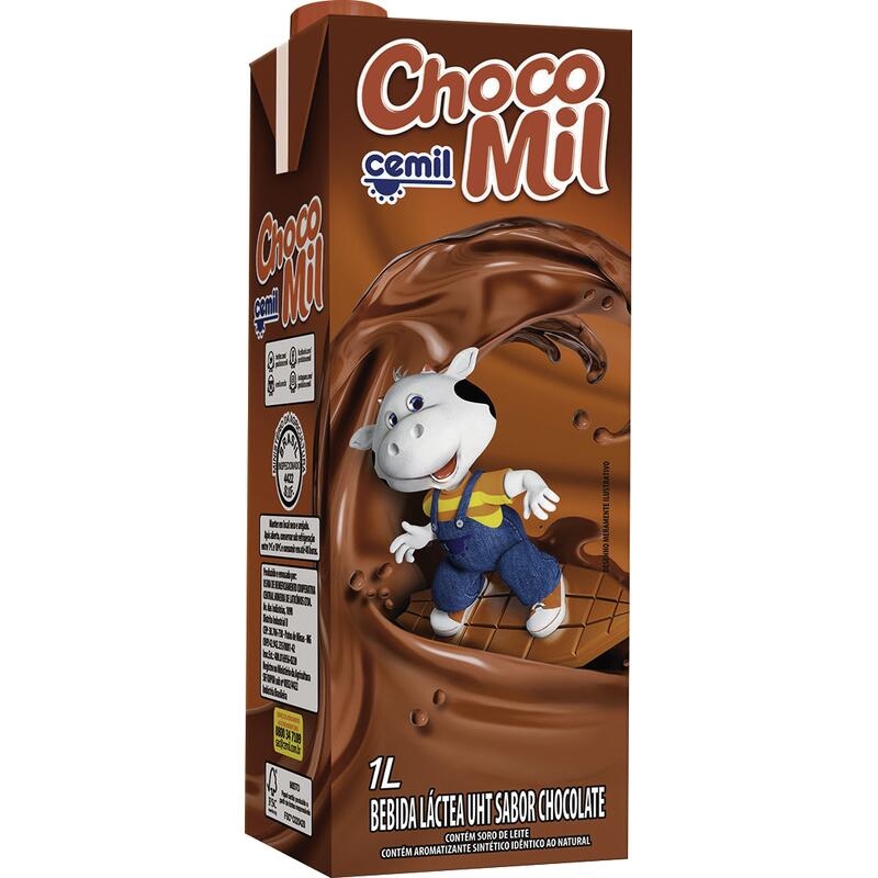 Comprar BEBIDA LACTEA CEMIL CHOCOMIL TP 1L - Facily