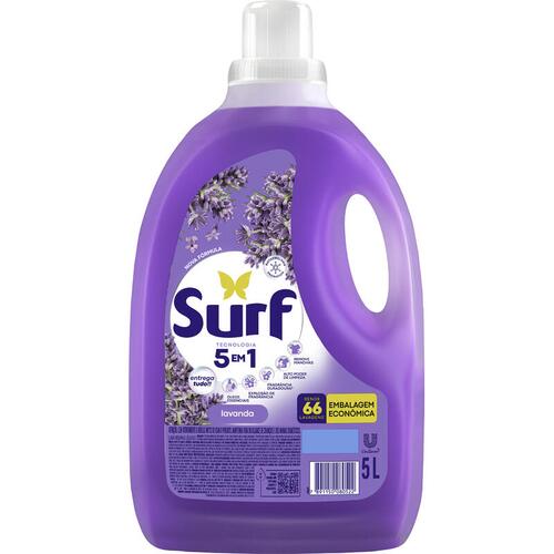 Comprar LAVA ROUPA LIQUIDO SURF LAVANDA 5L - R$38,31