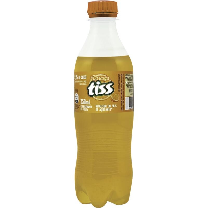 Comprar REFRIGERANTE TISS LARANJA PET 350ML - R$1,92