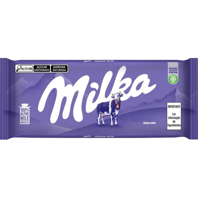 Comprar CHOCOLATE MILKA LEITE 100G - R$14,87