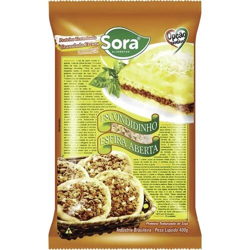 Comprar PROTEINA SOJA TEXT.SORA CARNE 400G - R$7,44