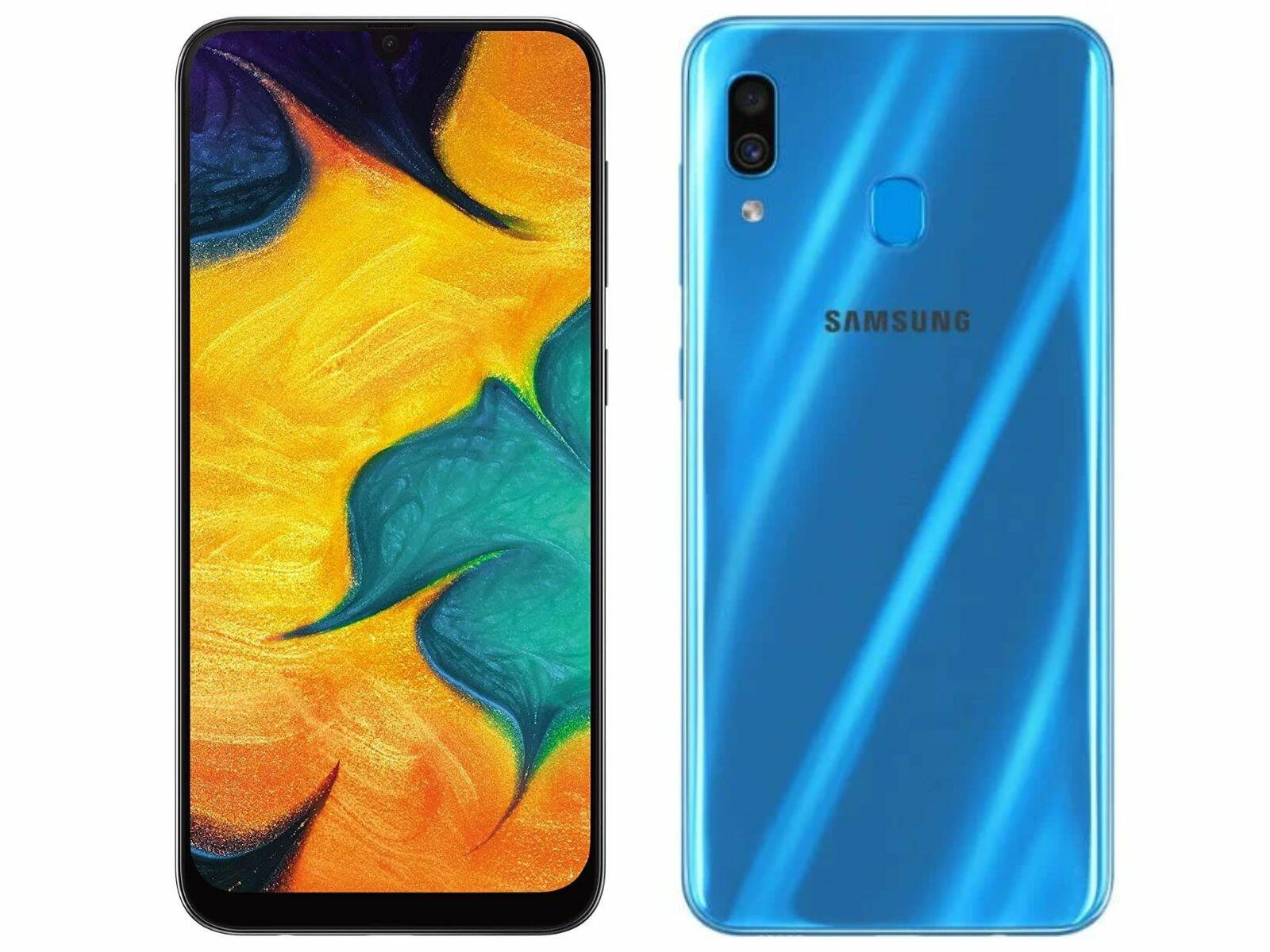 Samsung Galaxy A30 青色 本体 Samsung Galaxy A30 64 GB Azul - Regular Usado | CellularStore
