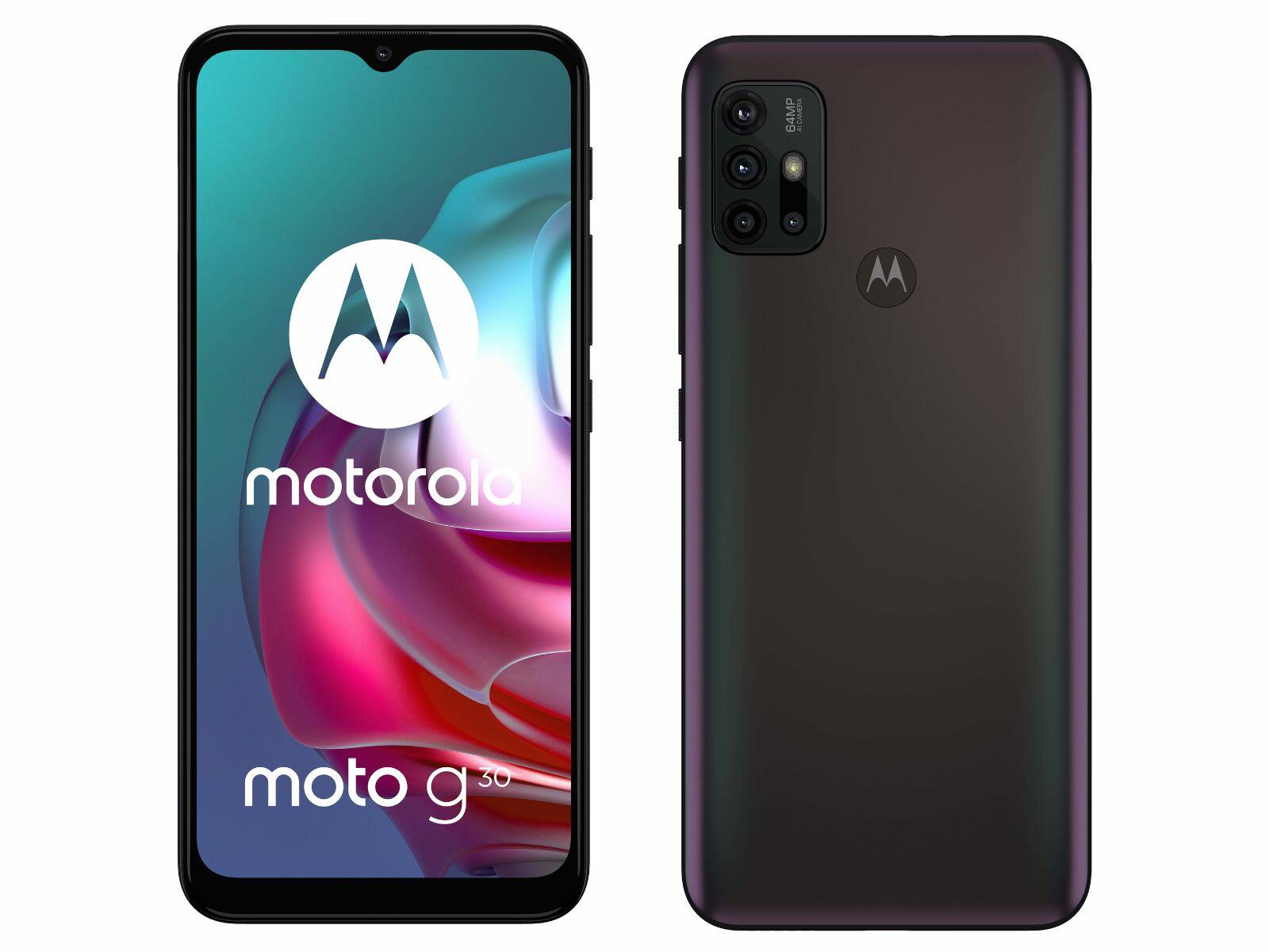 Motorola Moto G30 128 GB Dark Prisma - Regular - Comprar na