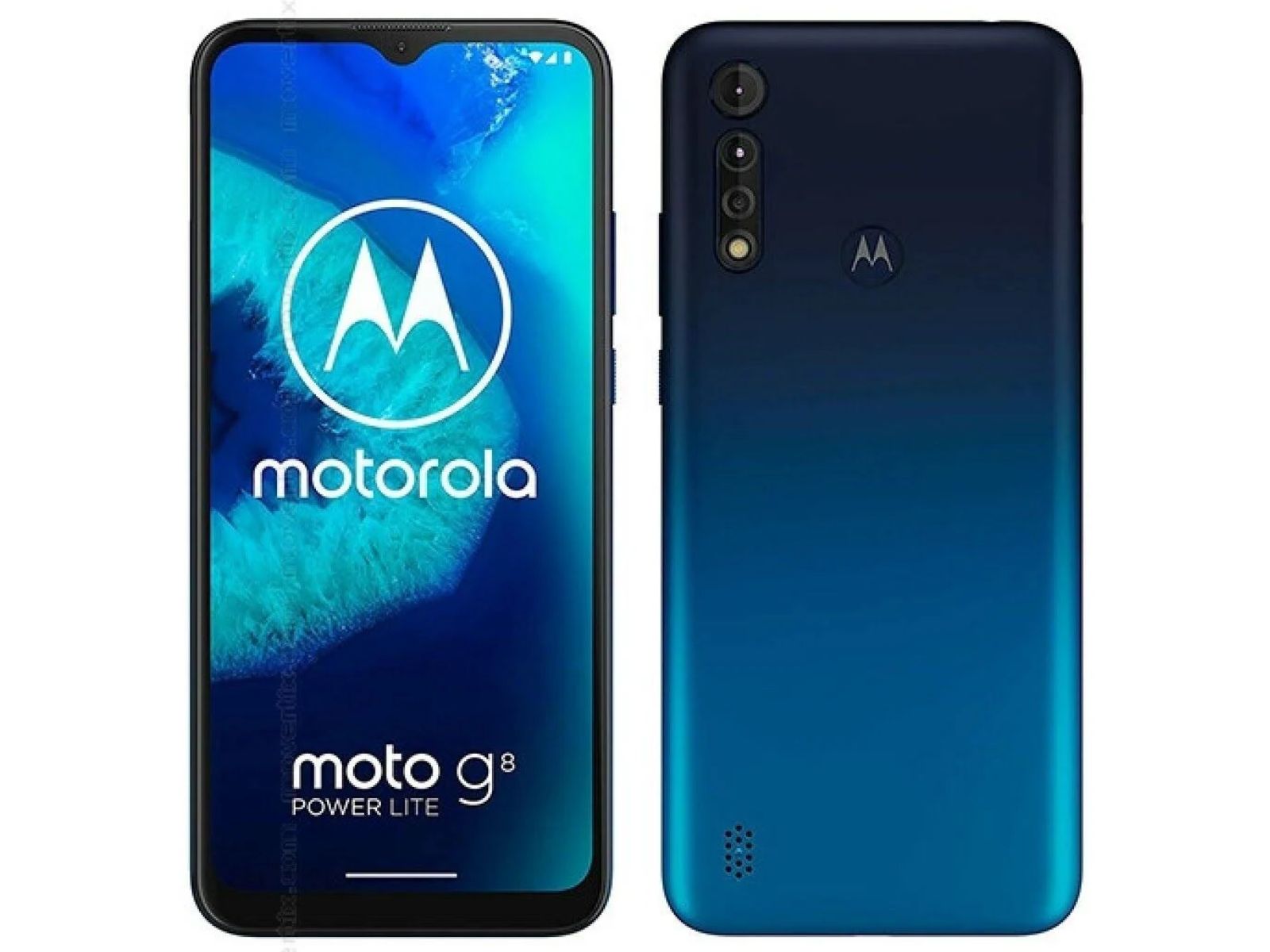Motorola Moto G8 Power Lite 64 GB Azul - Muito Bom - Comprar na