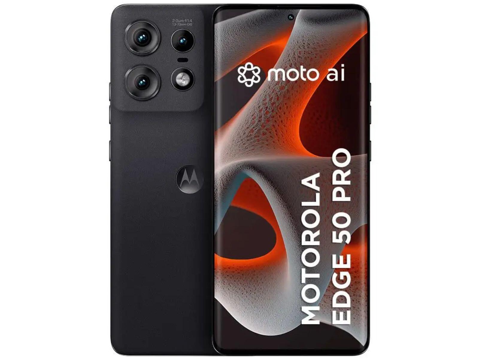 Motorola Moto Edge 50 Pro 256 GB Preto - Excelente - Comprar na