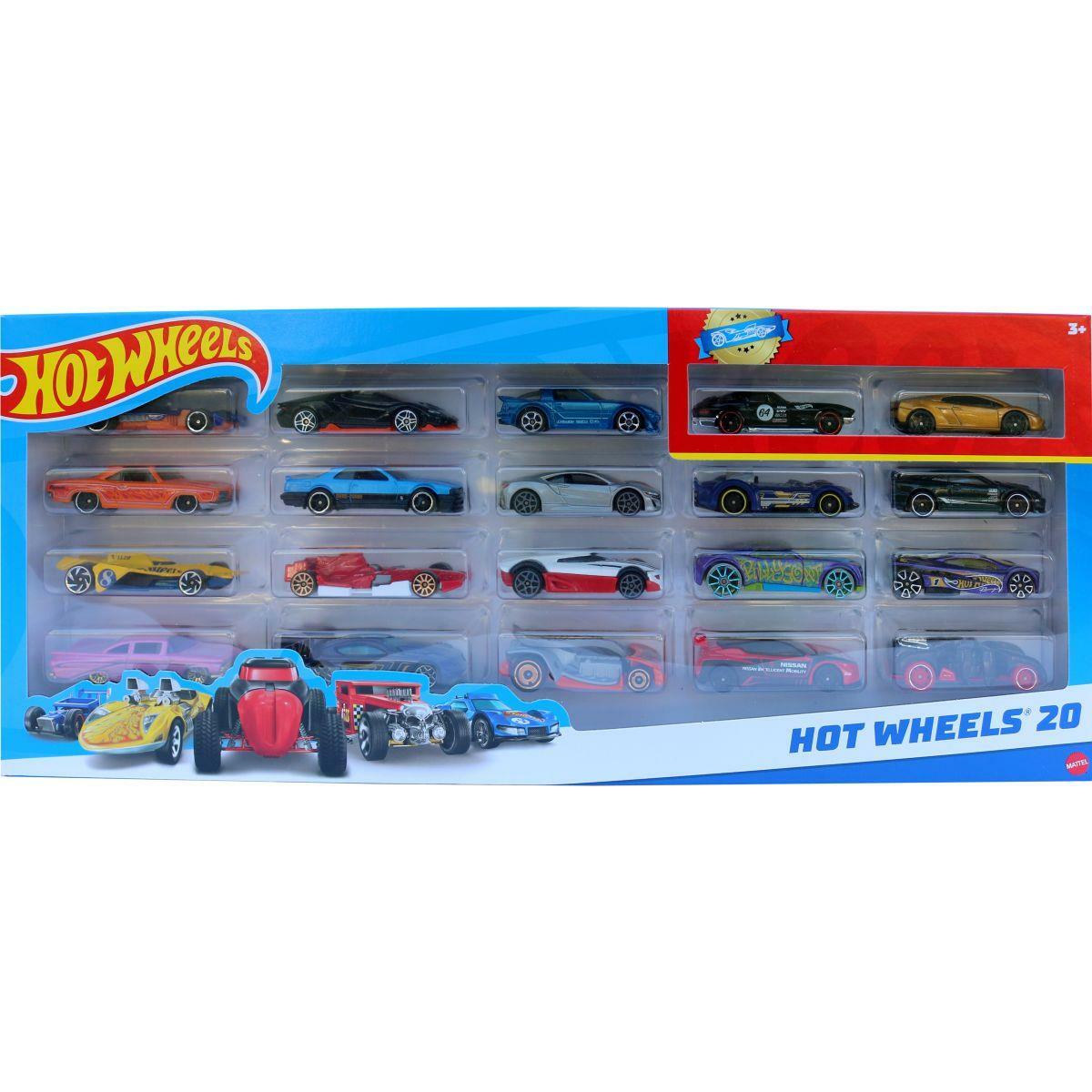 Comprar HOT WHEELS DIE-CAST PACK C/20 CARRINHOS - MATTEL - a