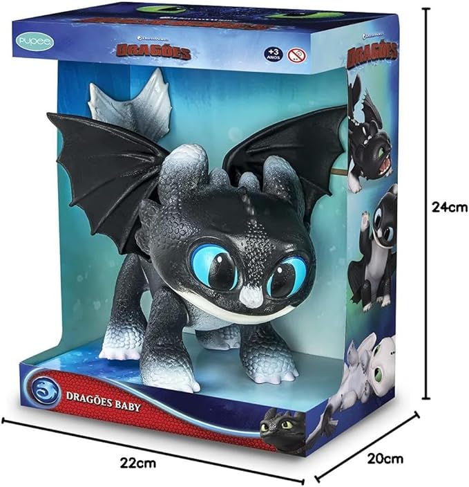 Comprar DUSK BABY DRAGÕES - COMO TREINAR O SEU DRAGÃO - PUPEE - a
