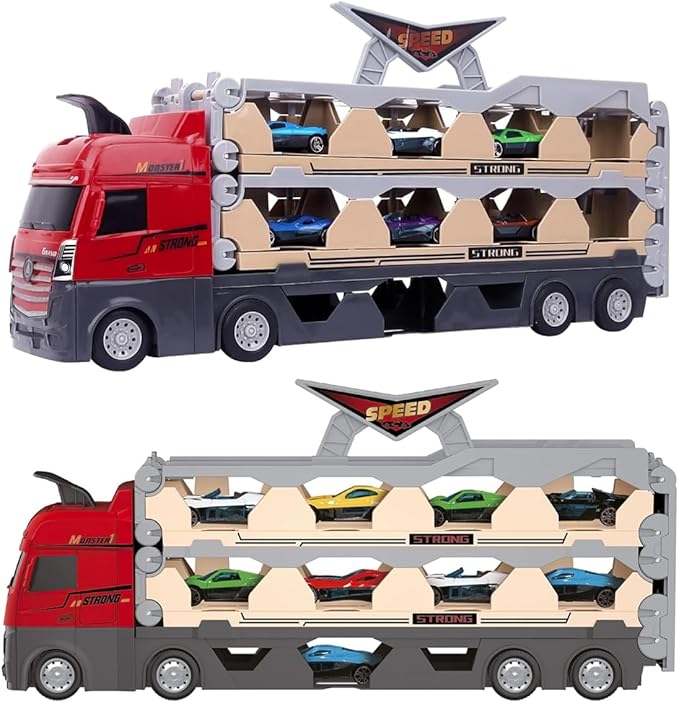 Comprar RACING CLUB TRUCK COM PISTA LANÇADORA + 6 CARRINHOS - ZOOP