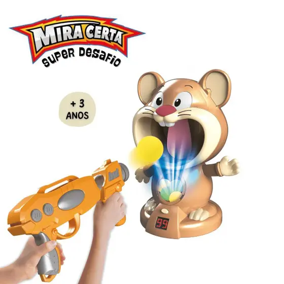Comprar MIRA CERTA ANIMAL RATO - ZOOP TOYS - Fantastic Toys