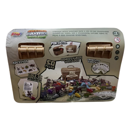 Comprar MALETA AVENTURA MUNDO JURASSICO - ZOOP TOYS - a partir de
