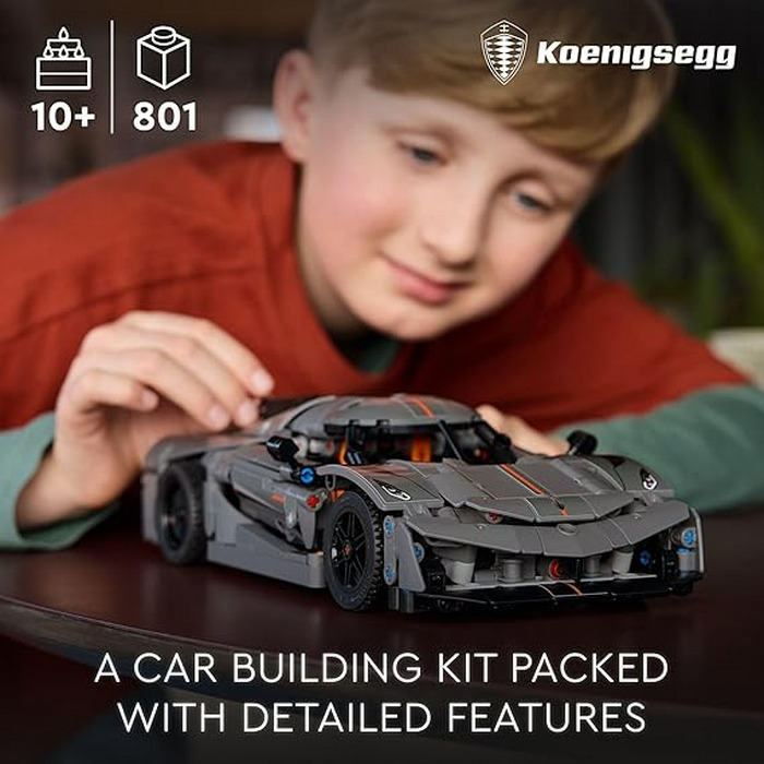 Comprar HIPERCARRO KOENIGSEGG JESKO ABSOLUT CINZA - LEGO TECHNIC