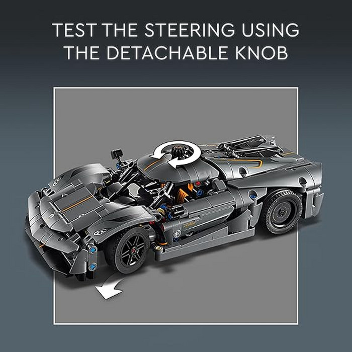 Comprar HIPERCARRO KOENIGSEGG JESKO ABSOLUT CINZA - LEGO TECHNIC
