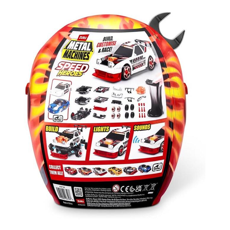Comprar CAPACETE METAL MACHINES SPEED HERO SURPRESA 20 PEÇAS