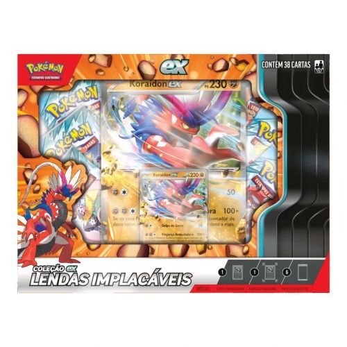 Comprar POKEMON TCG - KORAINDON EX BOX LENDAS IMPLACÁVEIS - COPAG