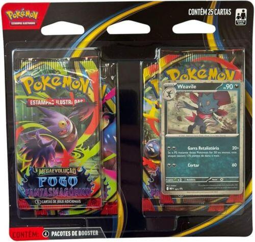 Comprar POKEMON ME02 BLISTER QUADRUPLO FANTASMAGORICO SNEASEL E