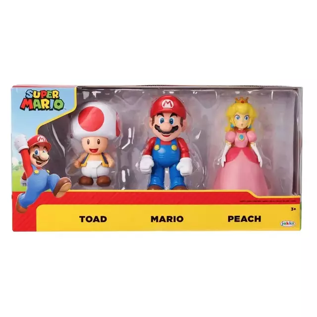Comprar SUPER MARIO PACK DE 3 FIGURAS ARTICULADAS - SUNNY - a