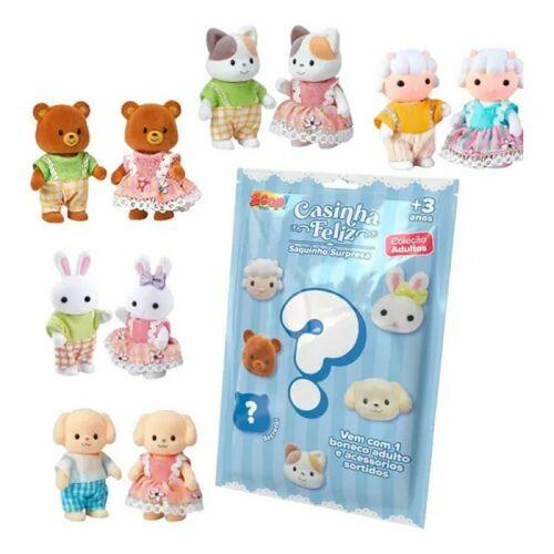 (しろきっちゃん)TADY &KINGセット Comprar CASINHA FELIZ SAQUINHO SURPRESA COLEÇÃO ADULTOS - ZOOP