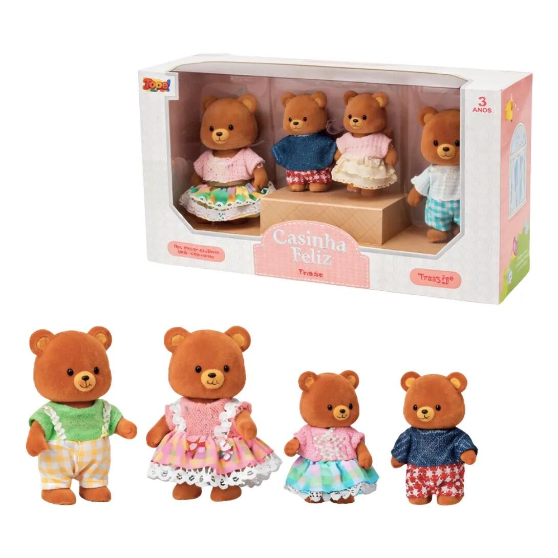 Comprar CASINHA FELIZ FAMILIA URSO - ZOOP TOYS - a partir de R$46,91