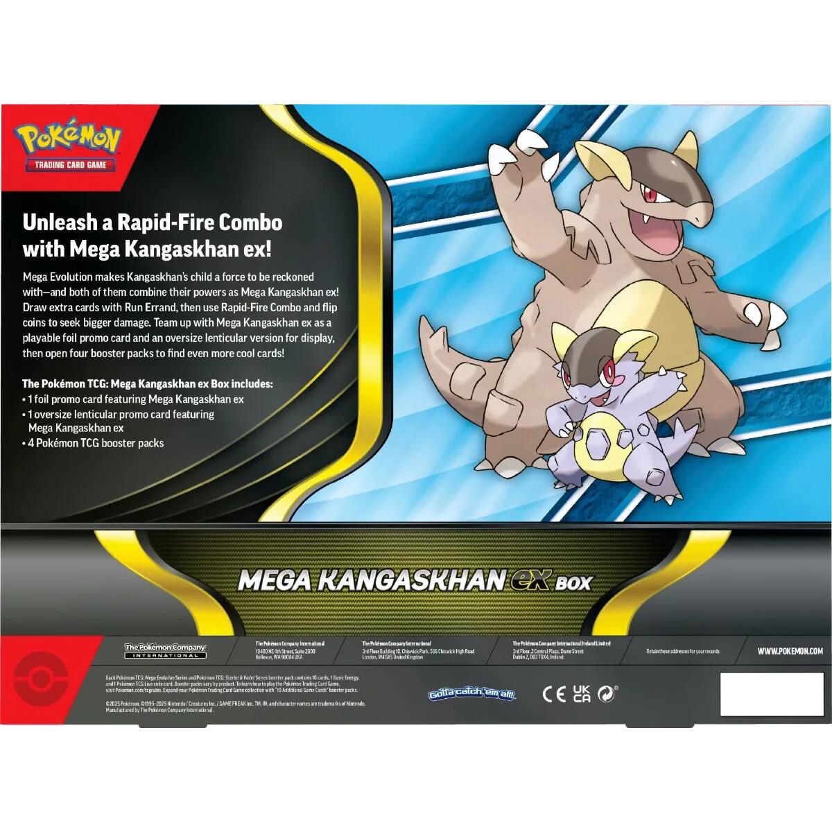 Comprar POKEMON TCG EM INGLES - MEGA KANGASKHAN EX BOX - THE POKMON  COMPANY - a partir de R$148,43