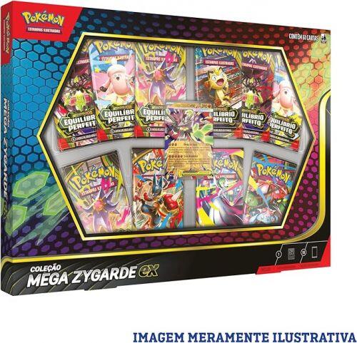 Comprar POKEMON TCG BOX MEGA ZYGARDE EX - COPAG - a partir de R$148,14
