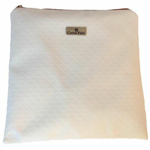 Kit Organizador em Vinil Matelassê Branco