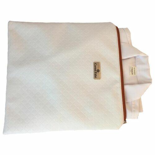 Kit Organizador em Vinil Matelassê Branco