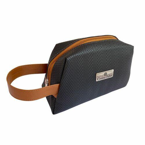 Necessarie em Vinil Versalhes Preto