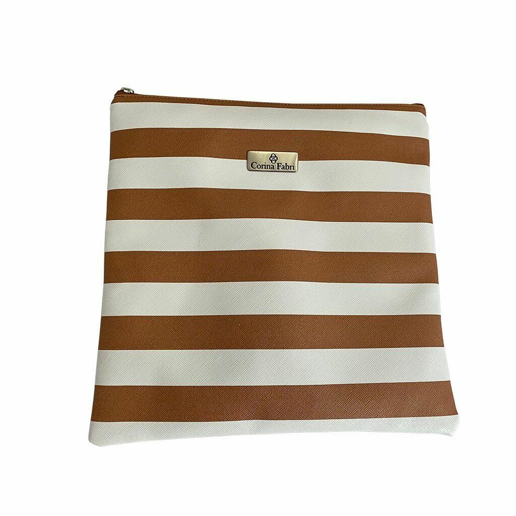 Super Kit Organizador em Vinil Listado Caramelo
