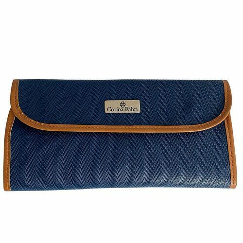 Mini Kit Organizador em Vinil Versalhes Azul Marinho