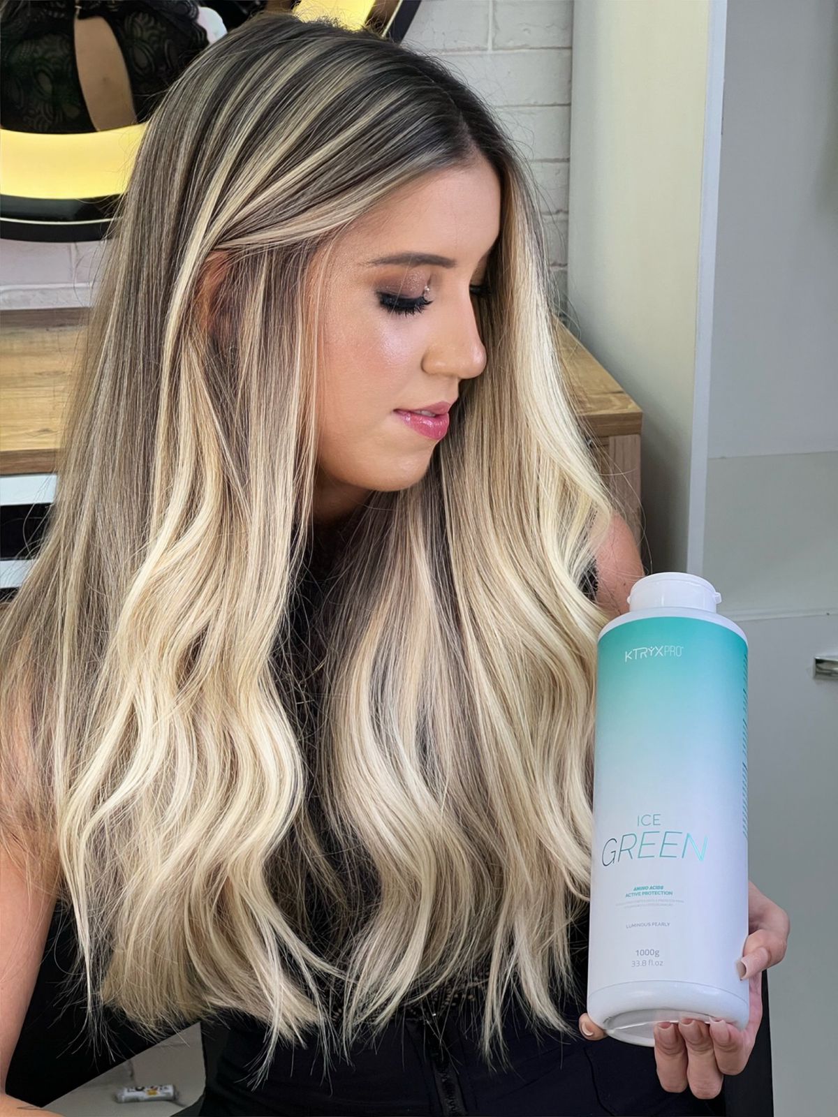 Comprar MASCARA MATIZADORA ICE GREEN - Ktryx Pro