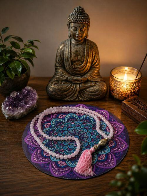 Mandalinha Floral Azul - Várias formas de usar e decorar!