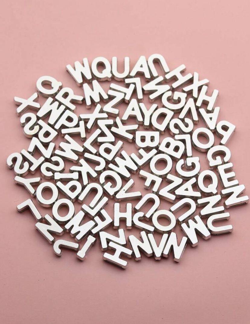 Comprar Letras para personalizar (PRATA) - R$1,00