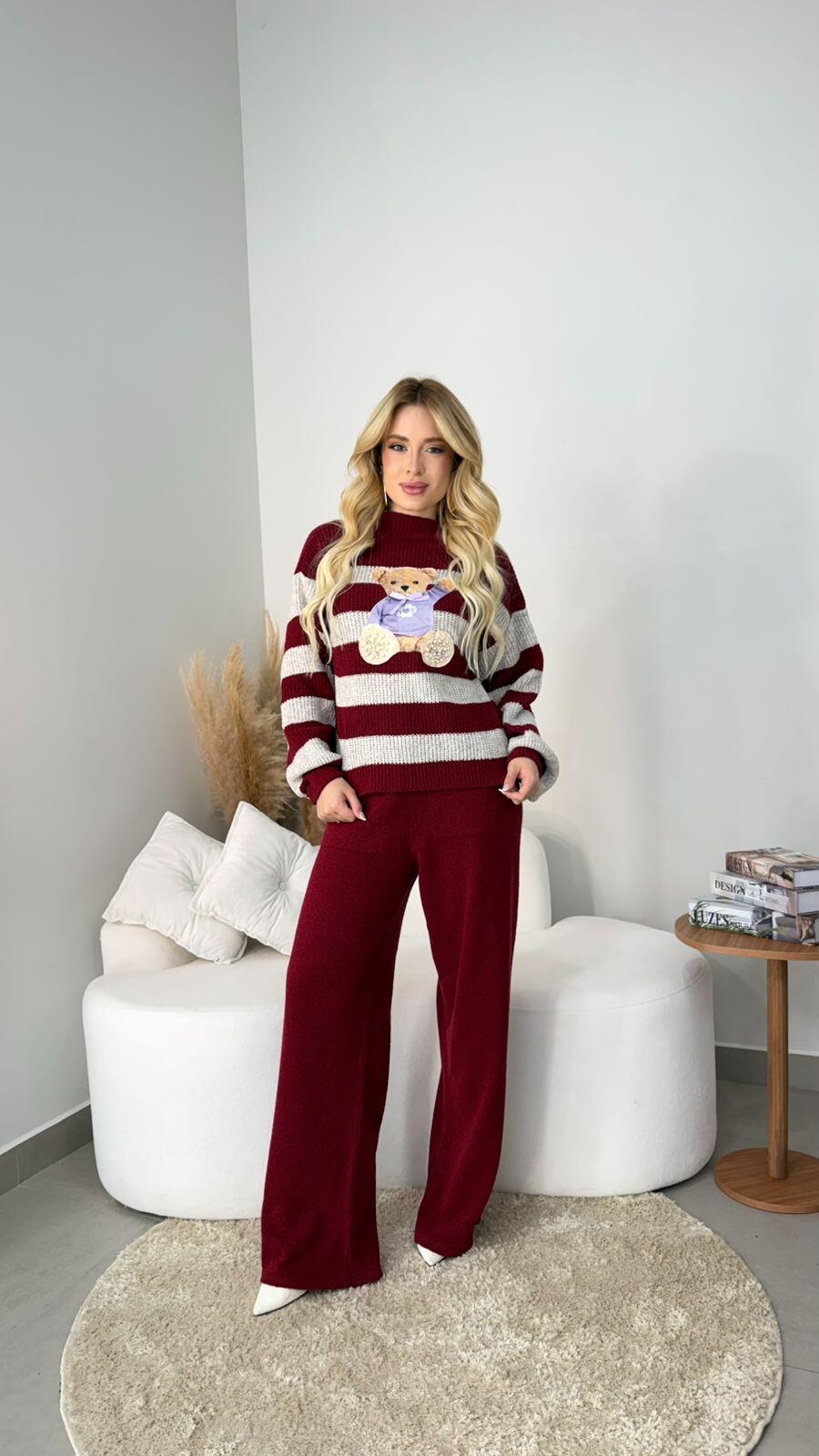 Comprar Conjunto Suiça - ted urso mousse
