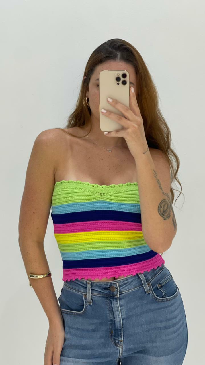 Comprar Top Virginia - colorido modal
