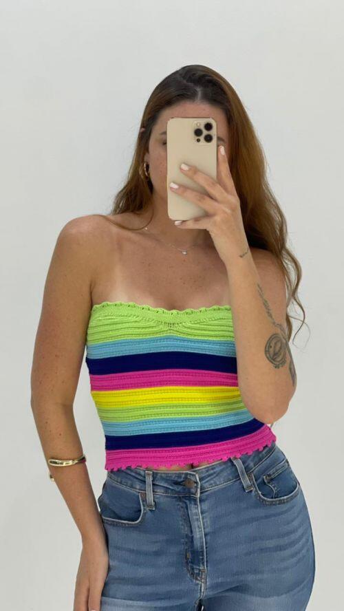 Comprar Top Virginia - colorido modal