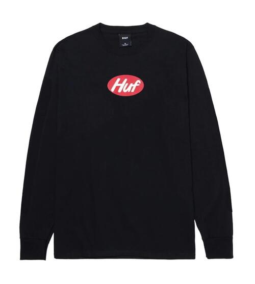 Camiseta HUF Departamento De Serviço - Modelo Básico Preta | Estilo Streetwear