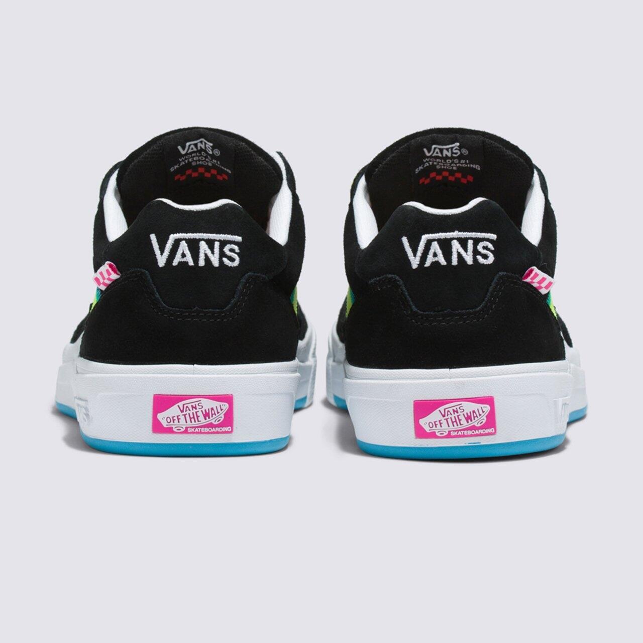 Comprar Tênis Wayvee Skate Neon Rave Black White Multi Vans
