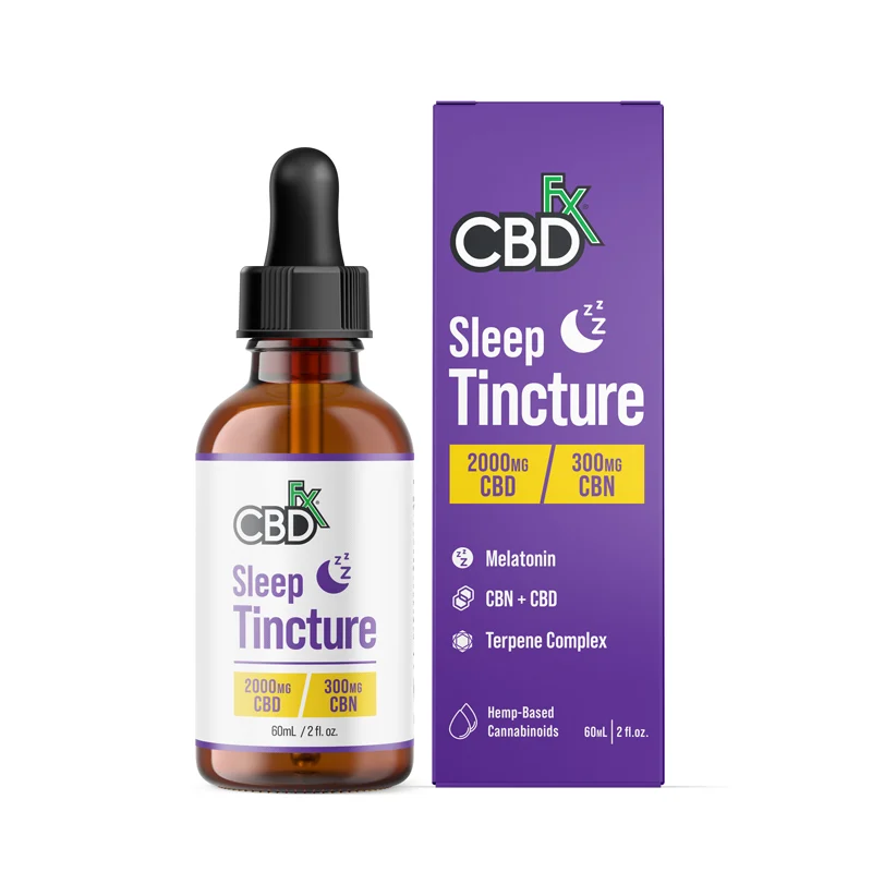 Óleo de CBD Amplo Espectro: Sleep - CBDfx