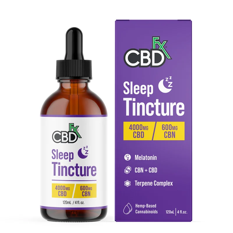 Óleo de CBD Amplo Espectro: Sleep - CBDfx